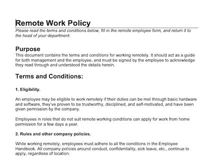MetroTex Implements Remote Work Policy .